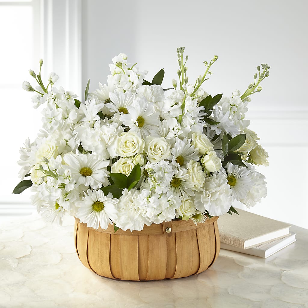 Graceful Garden Basket – MARYCEL'S FLOWERS, Clifton NJ