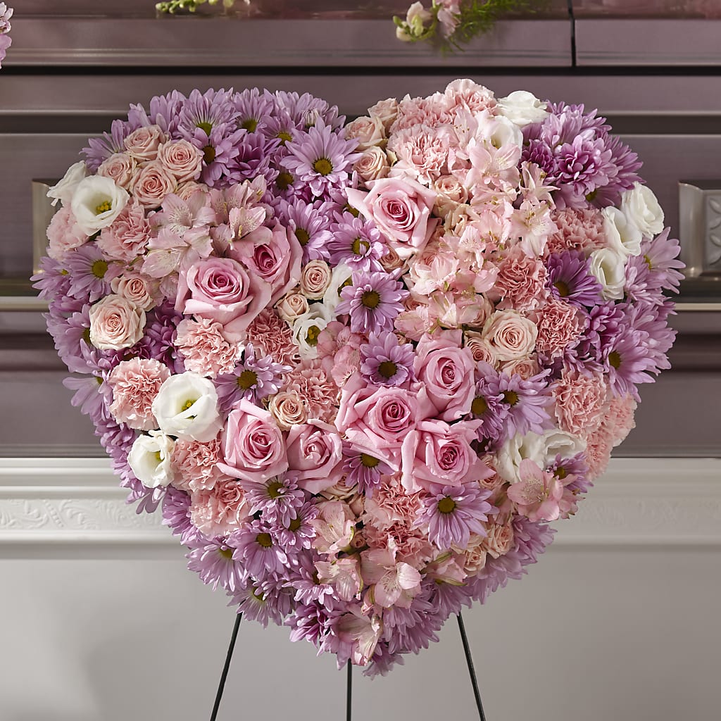 Heaven's Light Heart – MARYCEL'S FLOWERS, Clifton NJ