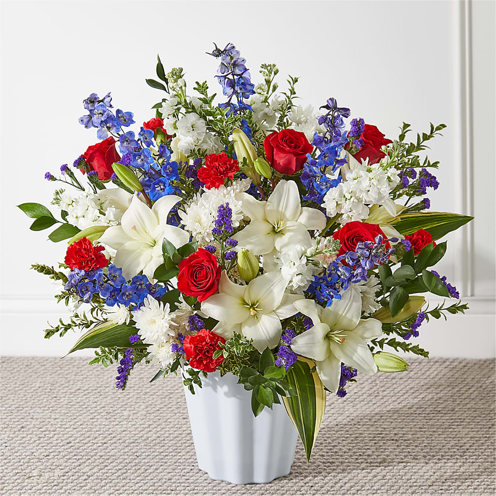 Consoled Floor Basket – MARYCEL'S FLOWERS, Clifton NJ