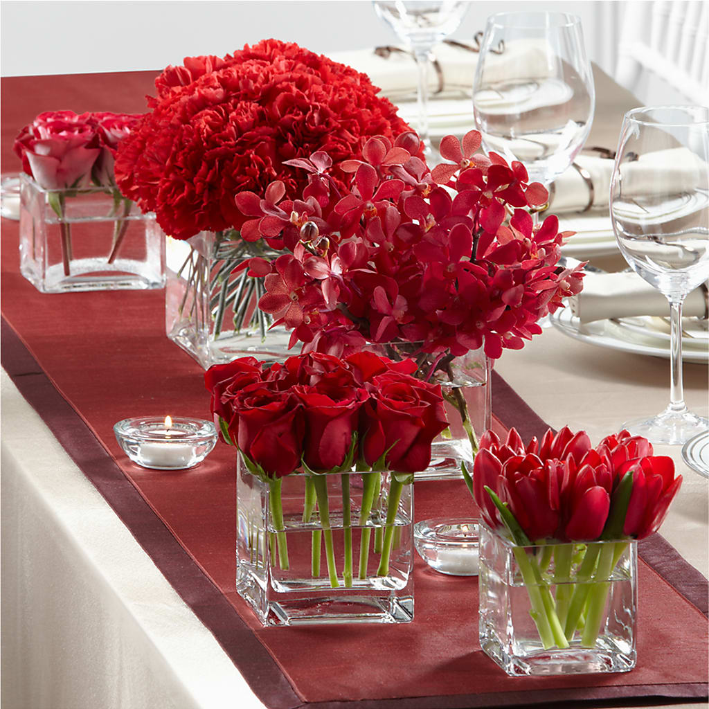 Modern Grace Centerpiece – MARYCEL'S FLOWERS, Clifton NJ