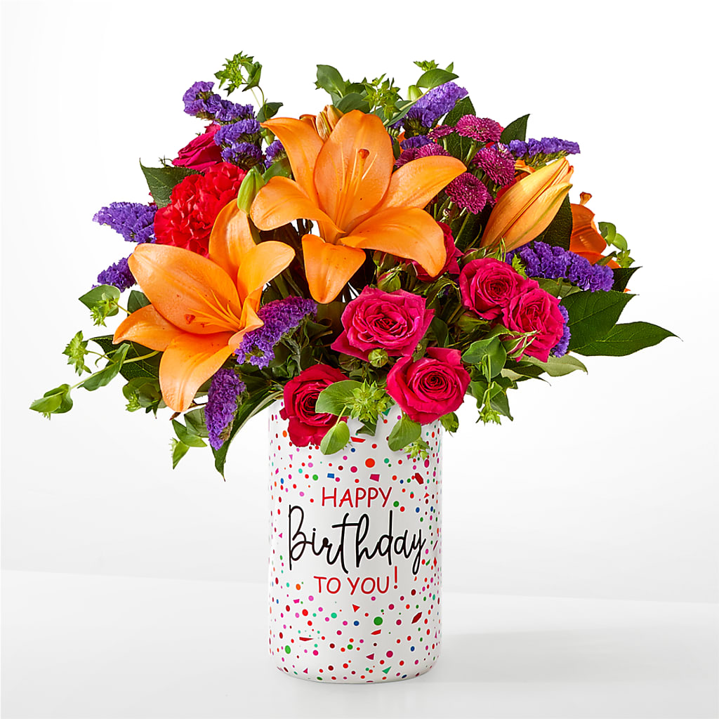 Birthday Palooza Bouquet – MARYCEL'S FLOWERS, Clifton NJ