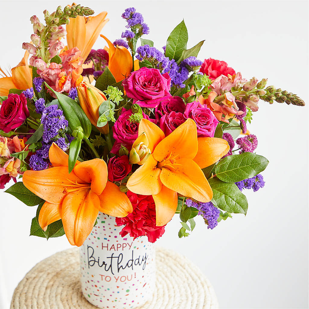 Birthday Palooza Bouquet – MARYCEL'S FLOWERS, Clifton NJ
