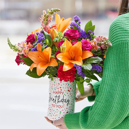 Birthday Palooza Bouquet – MARYCEL'S FLOWERS, Clifton NJ
