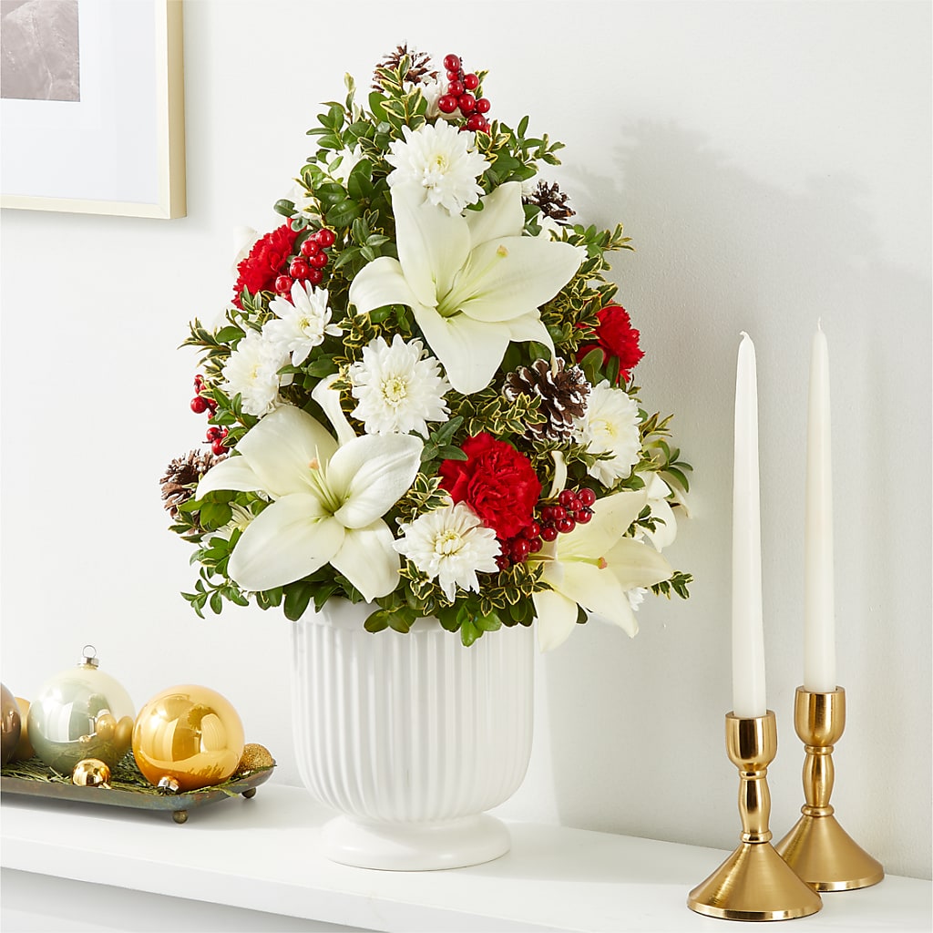 Festive Moments Tree – MARYCEL'S FLOWERS, Clifton NJ