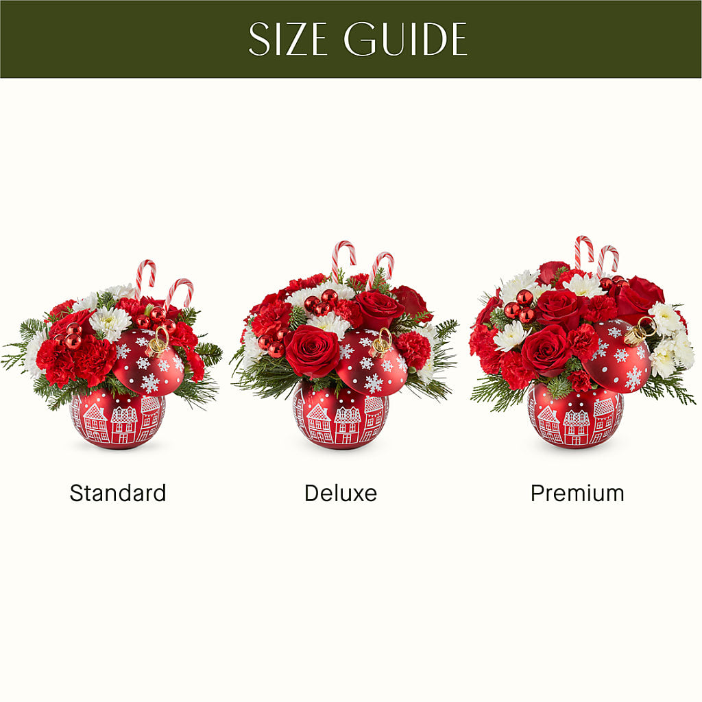 Cheer in the Air Ornament – MARYCEL'S FLOWERS, Clifton NJ