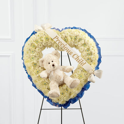 Precious Child Standing Heart – MARYCEL'S FLOWERS, Clifton NJ