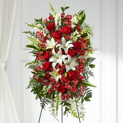 Everlasting Memory Standing Spray – MARYCEL'S FLOWERS, Clifton NJ