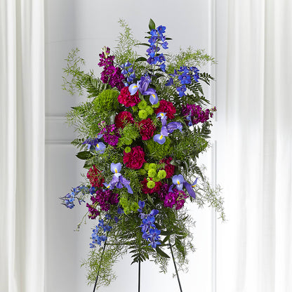 Heavenly Skies Standing Spray – MARYCEL'S FLOWERS, Clifton NJ