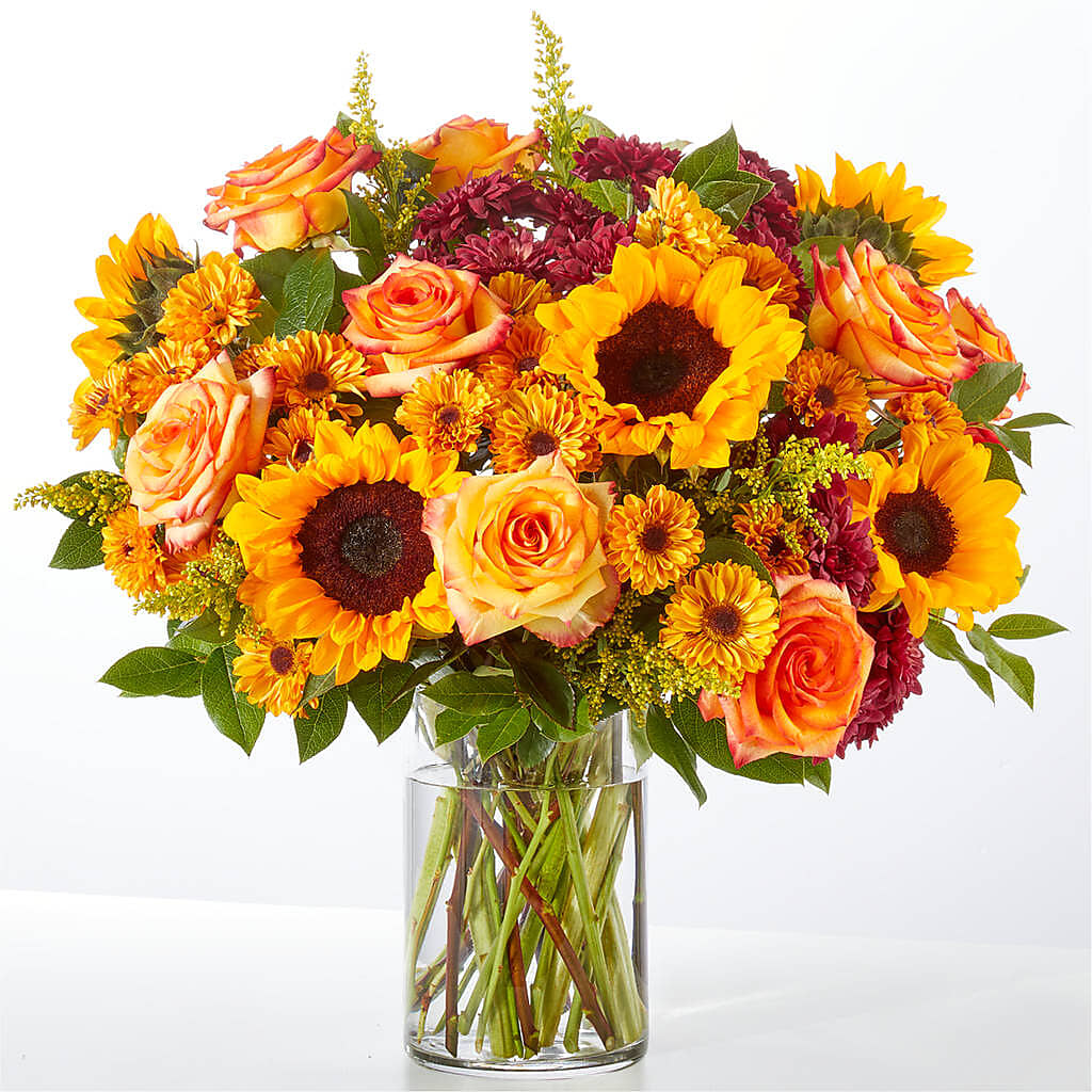 Flannel Scarf Bouquet – MARYCEL'S FLOWERS, Clifton NJ