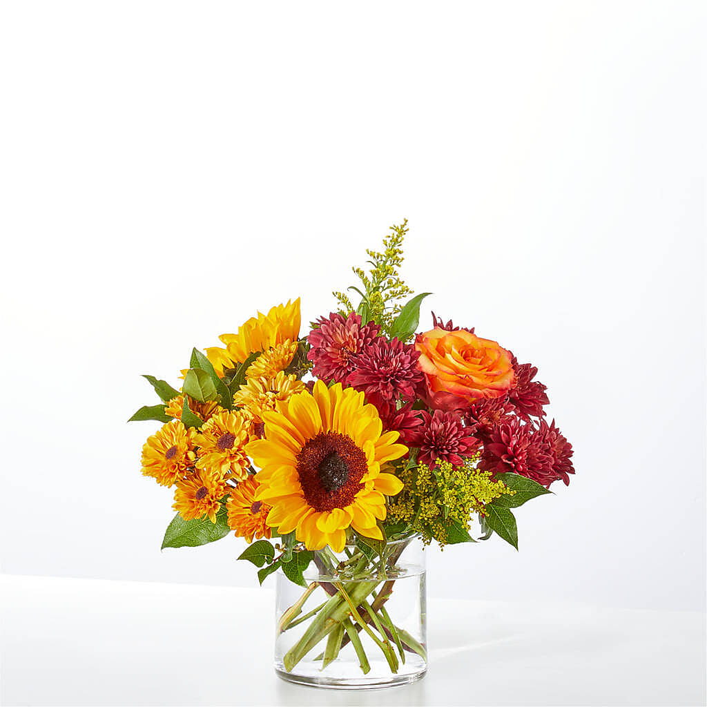 Flannel Scarf Bouquet – MARYCEL'S FLOWERS, Clifton NJ