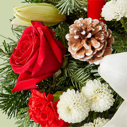 Seasonal Festivities Centerpiece – MARYCEL'S FLOWERS, Clifton NJ