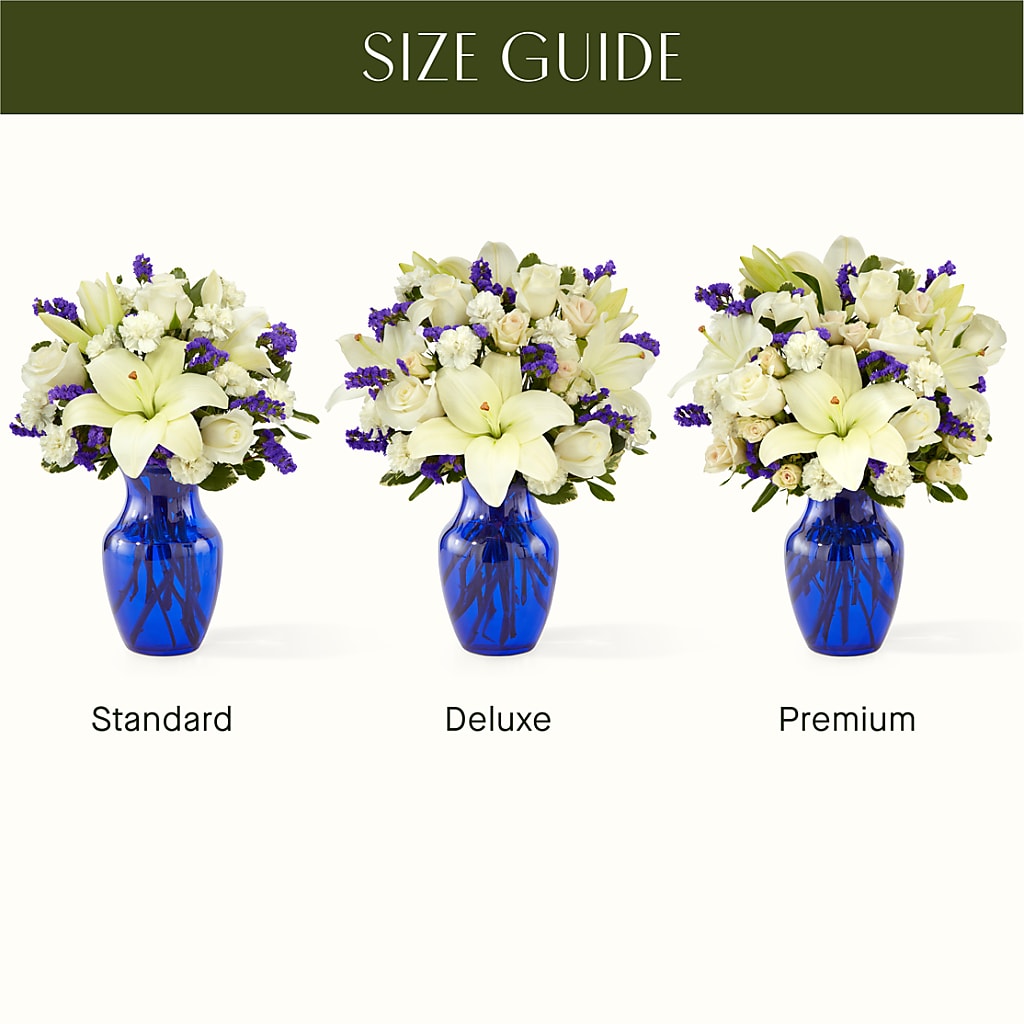 Sapphire Rush Bouquet – MARYCEL'S FLOWERS, Clifton NJ