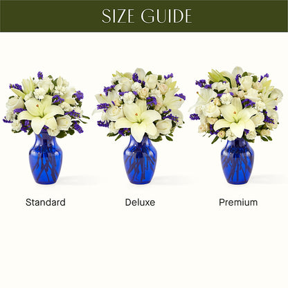 Sapphire Rush Bouquet – MARYCEL'S FLOWERS, Clifton NJ