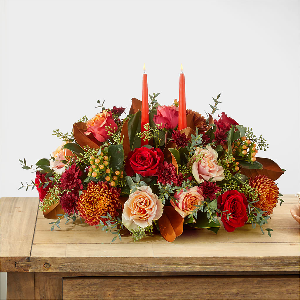Gather Near Centerpiece – MARYCEL'S FLOWERS, Clifton NJ