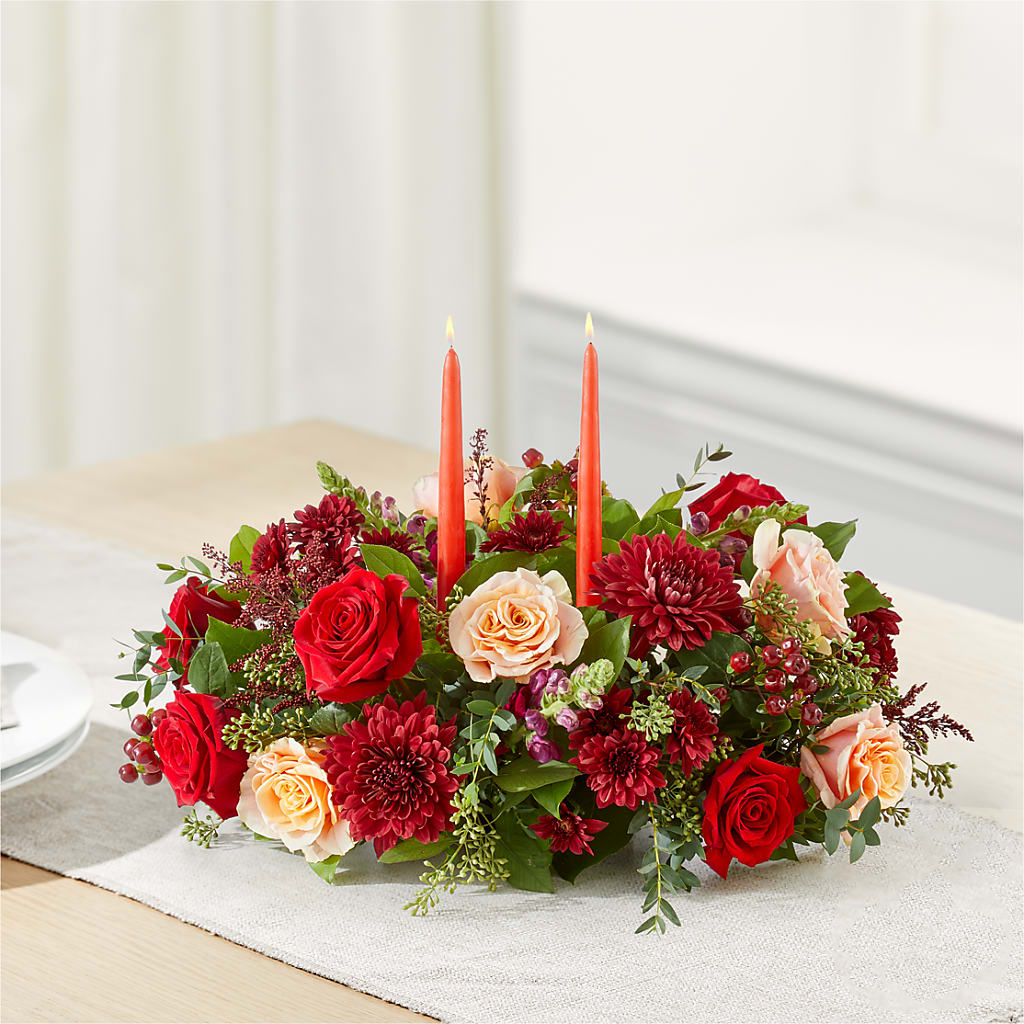 Most Thankful Centerpiece – MARYCEL'S FLOWERS, Clifton NJ